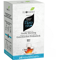 Organic Greek Morning Herbal Tea Teabags-Iliostasio